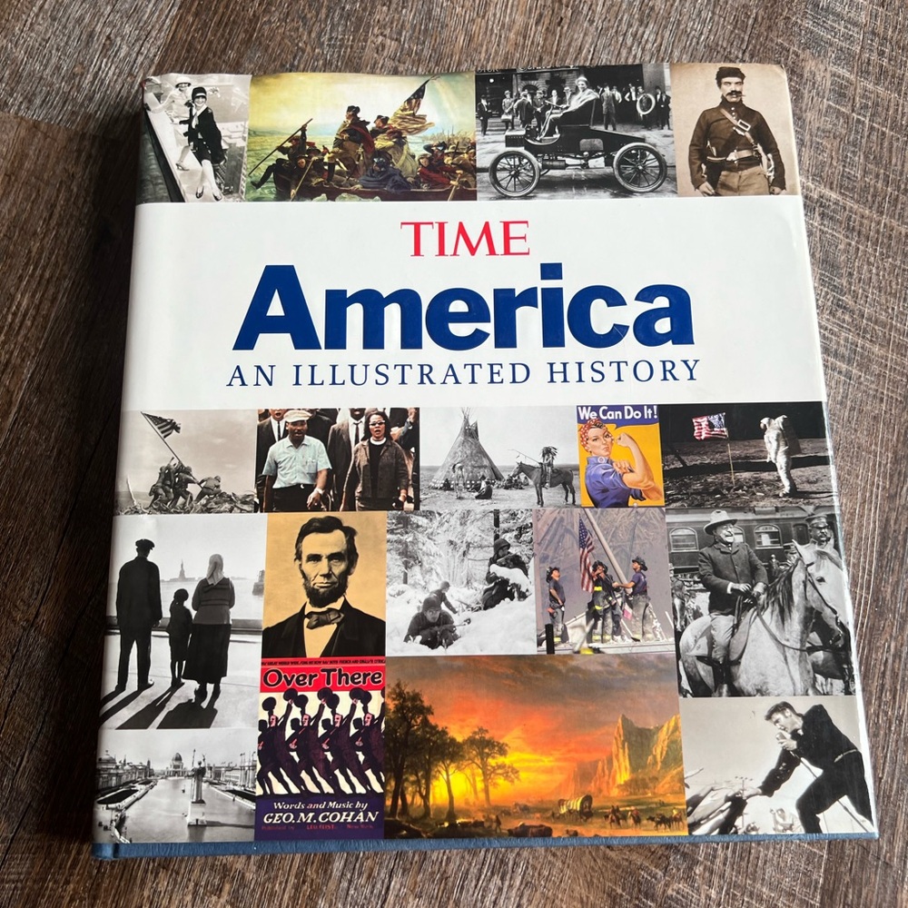 TIME America: An Illustrated History – Hardcover Coffee Table Book